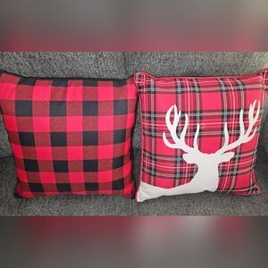 Holiday Square Decor Pillows